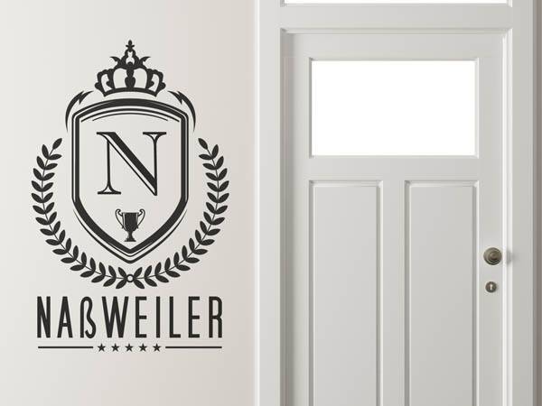 Wandtattoo Naßweiler Wappen