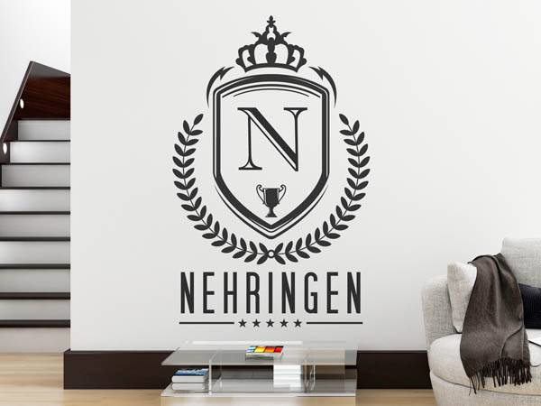 Wandtattoo Nehringen Wappen