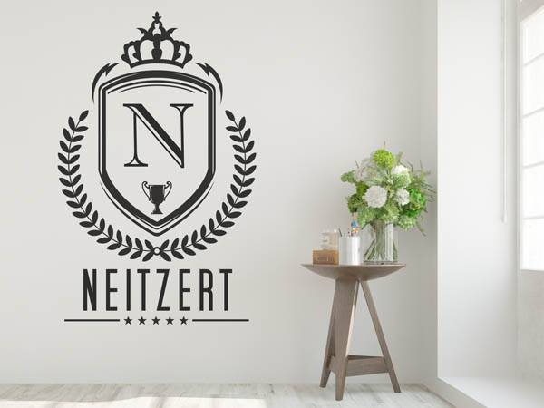 Wandtattoo Neitzert Wappen