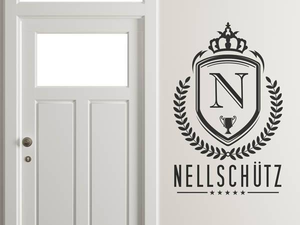 Wandtattoo Nellschütz Wappen