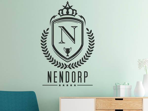 Wandtattoo Nendorp Wappen