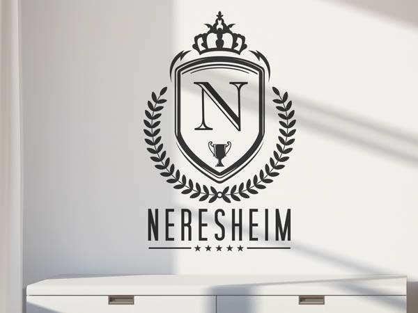 Wandtattoo Neresheim Wappen