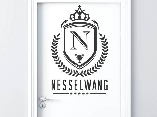 Wandtattoo Nesselwang Wappen