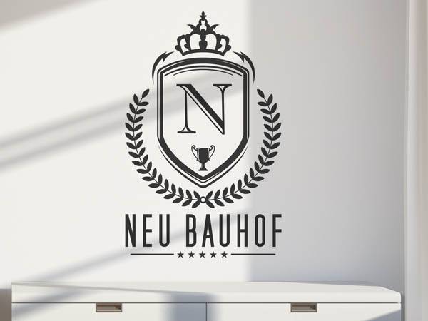Wandtattoo Neu Bauhof Wappen