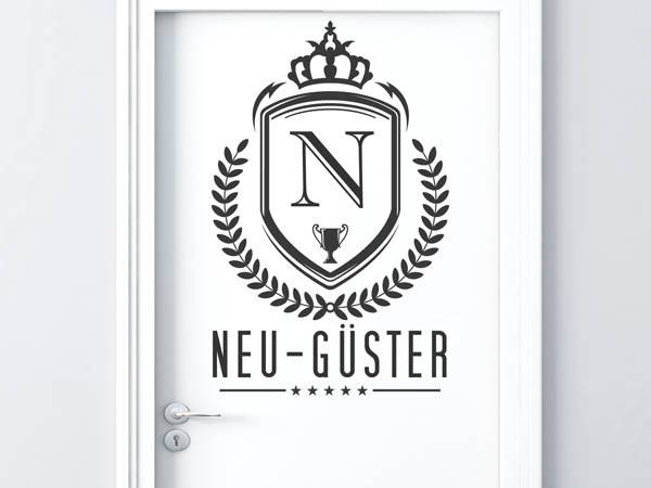 Wandtattoo Neu-Güster Wappen