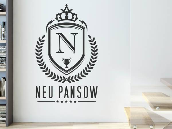 Wandtattoo Neu Pansow Wappen