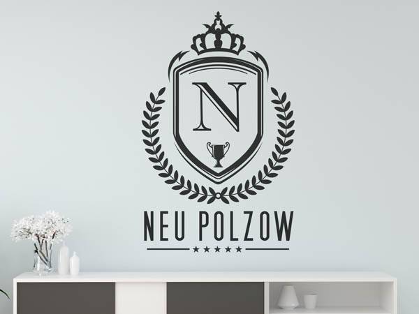 Wandtattoo Neu Polzow Wappen
