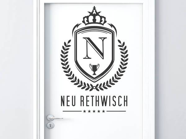 Wandtattoo Neu Rethwisch Wappen