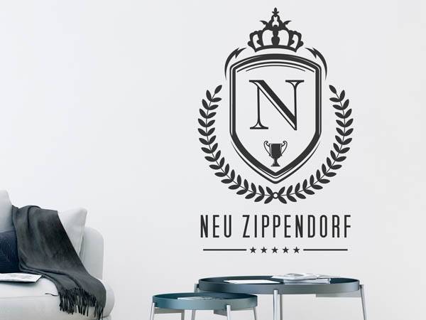 Wandtattoo Neu Zippendorf Wappen