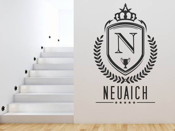 Wandtattoo Neuaich Wappen