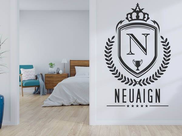 Wandtattoo Neuaign Wappen