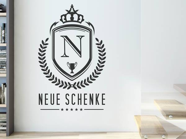 Wandtattoo Neue Schenke Wappen