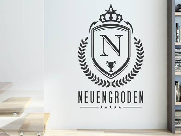 Wandtattoo Neuengroden Wappen