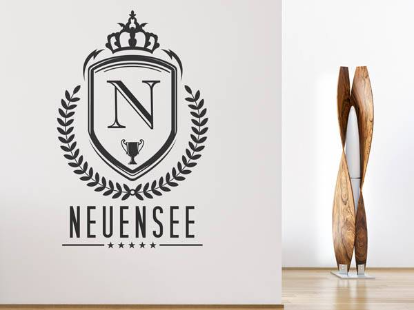 Wandtattoo Neuensee Wappen