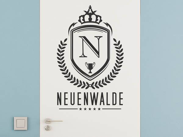 Wandtattoo Neuenwalde Wappen