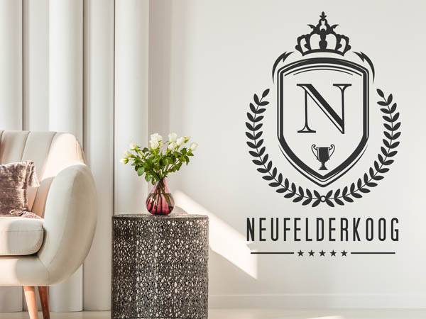 Wandtattoo Neufelderkoog Wappen