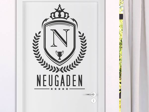Wandtattoo Neugaden Wappen