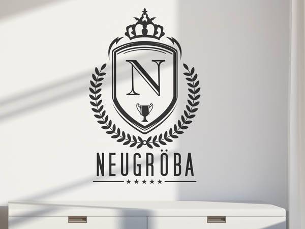 Wandtattoo Neugröba Wappen