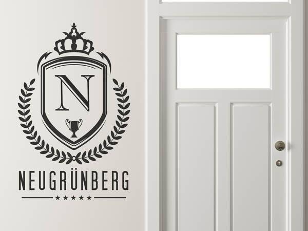 Wandtattoo Neugrünberg Wappen