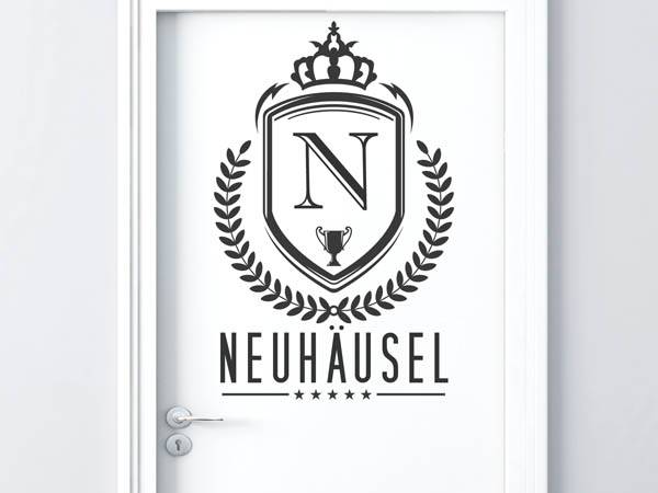 Wandtattoo Neuhäusel Wappen