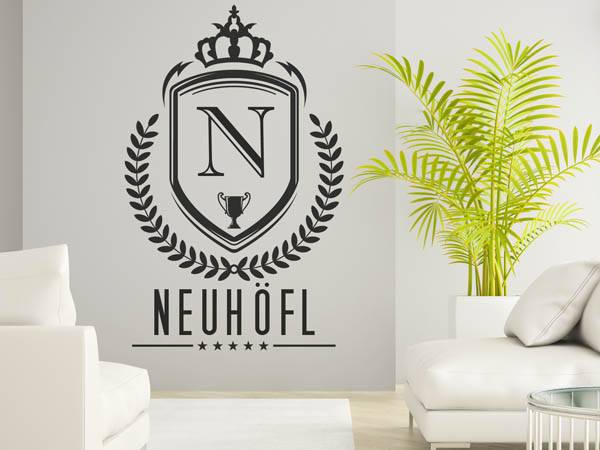 Wandtattoo Neuhöfl Wappen