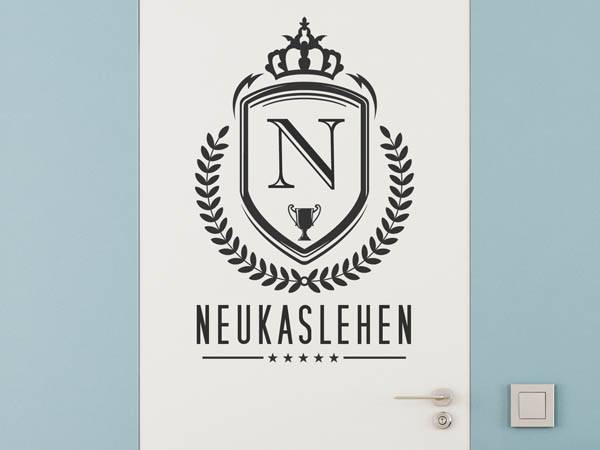 Wandtattoo Neukaslehen Wappen