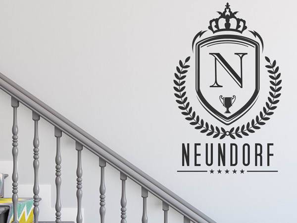 Wandtattoo Neundorf Wappen