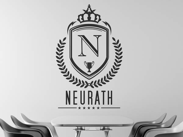 Wandtattoo Neurath Wappen