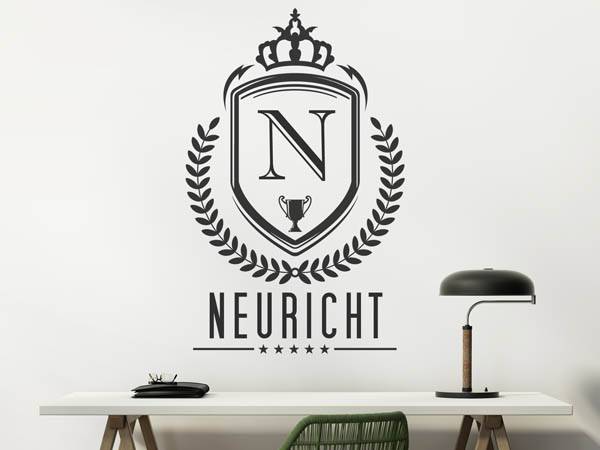 Wandtattoo Neuricht Wappen