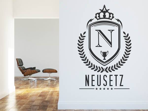 Wandtattoo Neusetz Wappen
