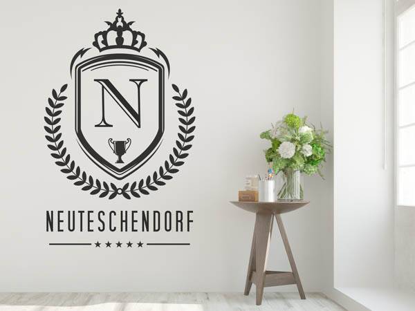 Wandtattoo Neuteschendorf Wappen