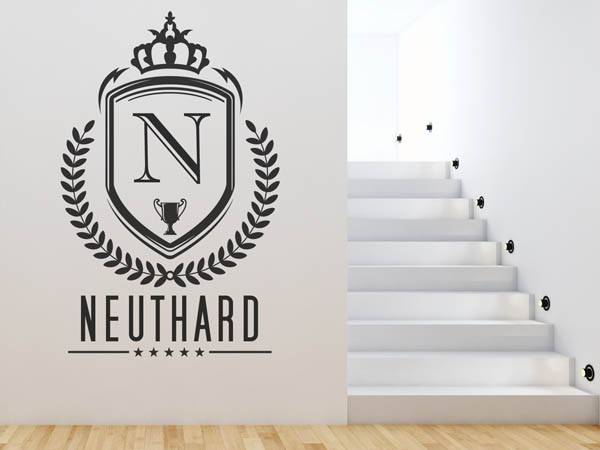 Wandtattoo Neuthard Wappen
