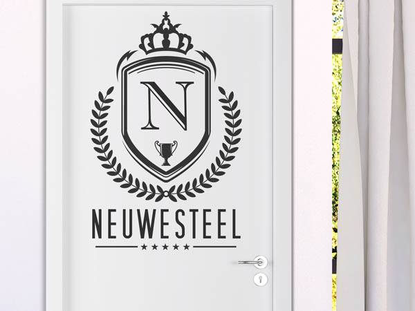 Wandtattoo Neuwesteel Wappen