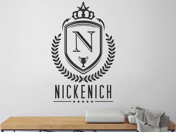 Wandtattoo Nickenich Wappen