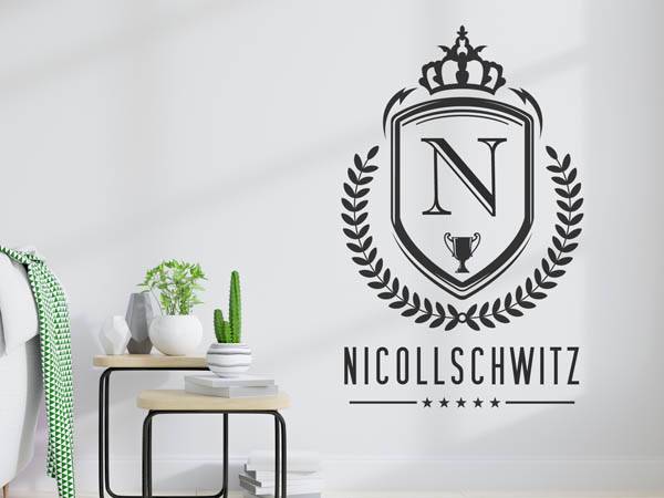 Wandtattoo Nicollschwitz Wappen