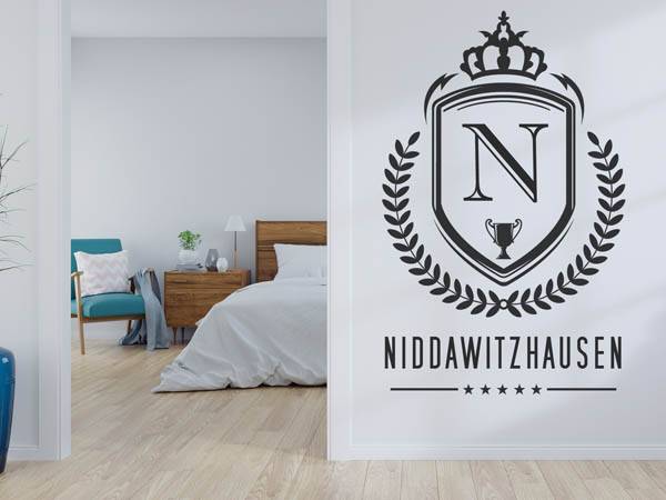 Wandtattoo Niddawitzhausen Wappen