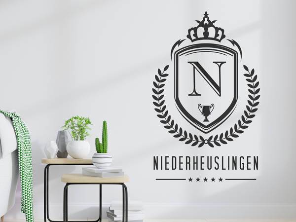 Wandtattoo Niederheuslingen Wappen