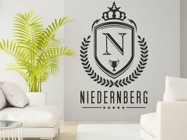 Wandtattoo Niedernberg Wappen