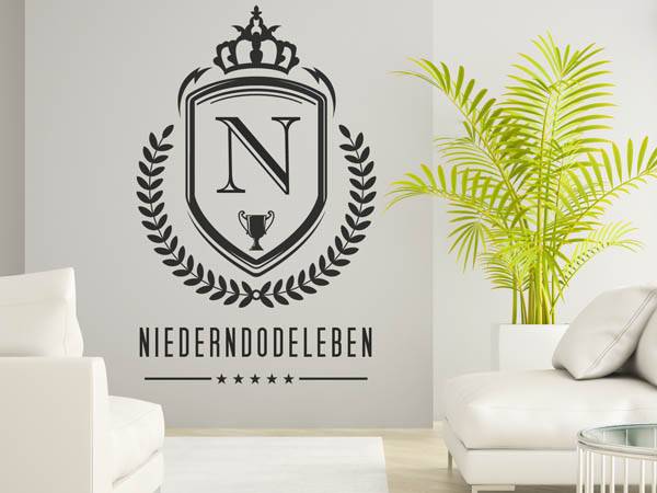 Wandtattoo Niederndodeleben Wappen