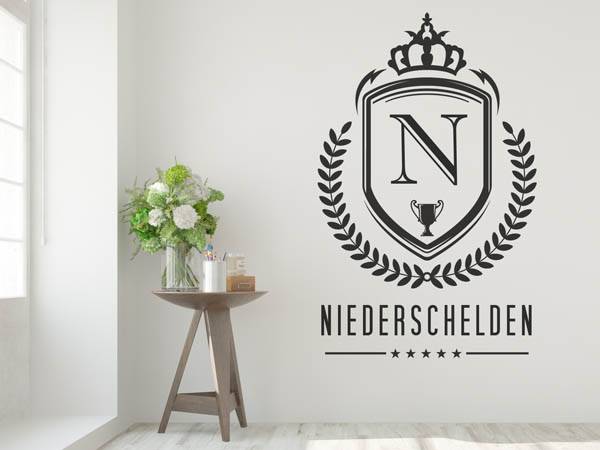 Wandtattoo Niederschelden Wappen