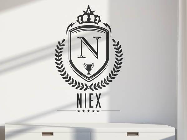 Wandtattoo Niex Wappen