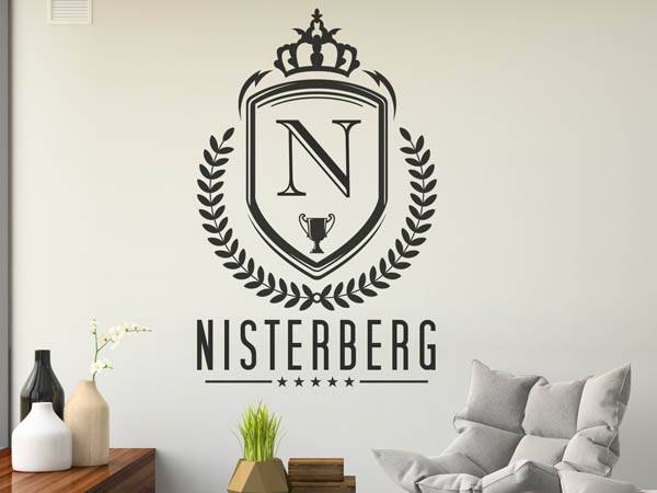 Wandtattoo Nisterberg Wappen
