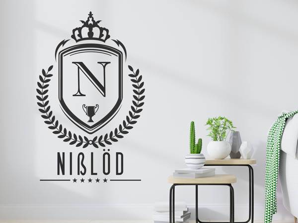 Wandtattoo Nißlöd Wappen