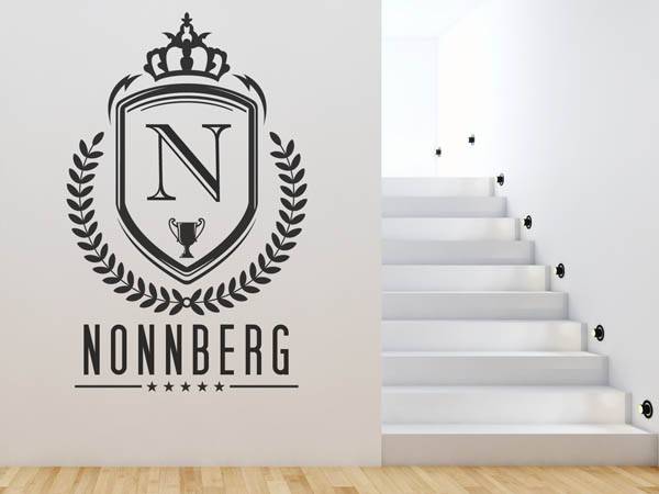Wandtattoo Nonnberg Wappen