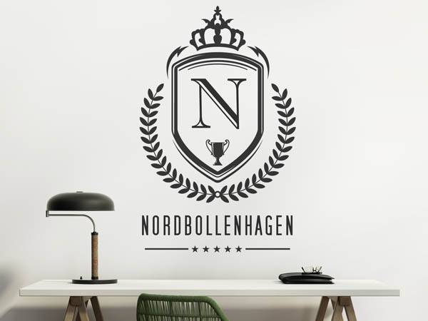 Wandtattoo Nordbollenhagen Wappen