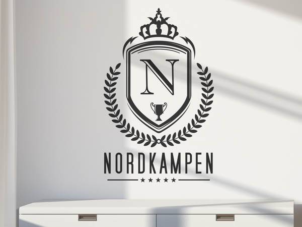 Wandtattoo Nordkampen Wappen