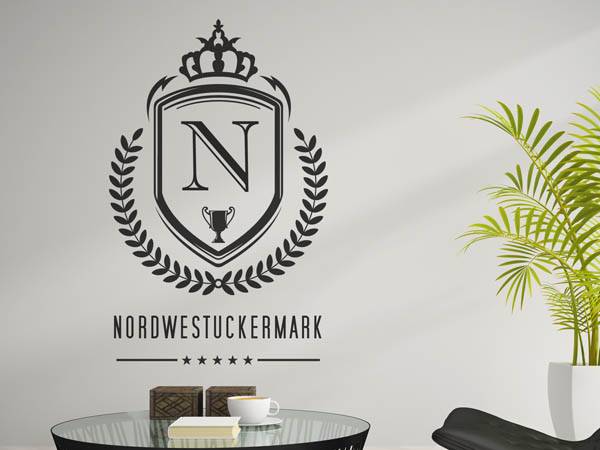 Wandtattoo Nordwestuckermark Wappen