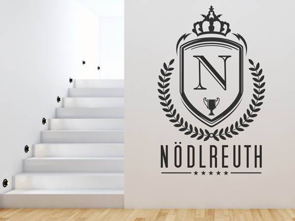 Wandtattoo Nödlreuth Wappen