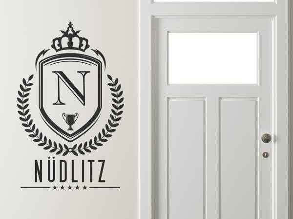 Wandtattoo Nüdlitz Wappen