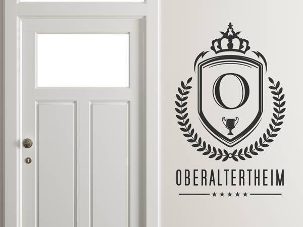 Wandtattoo Oberaltertheim Wappen